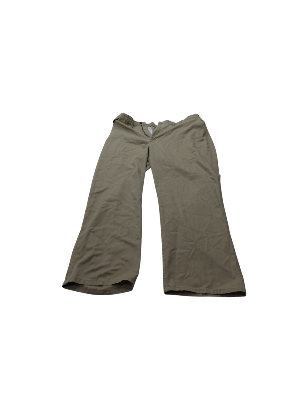 Men's Towncraft 44x30 Pants Dress Khaki Regular Fit Button